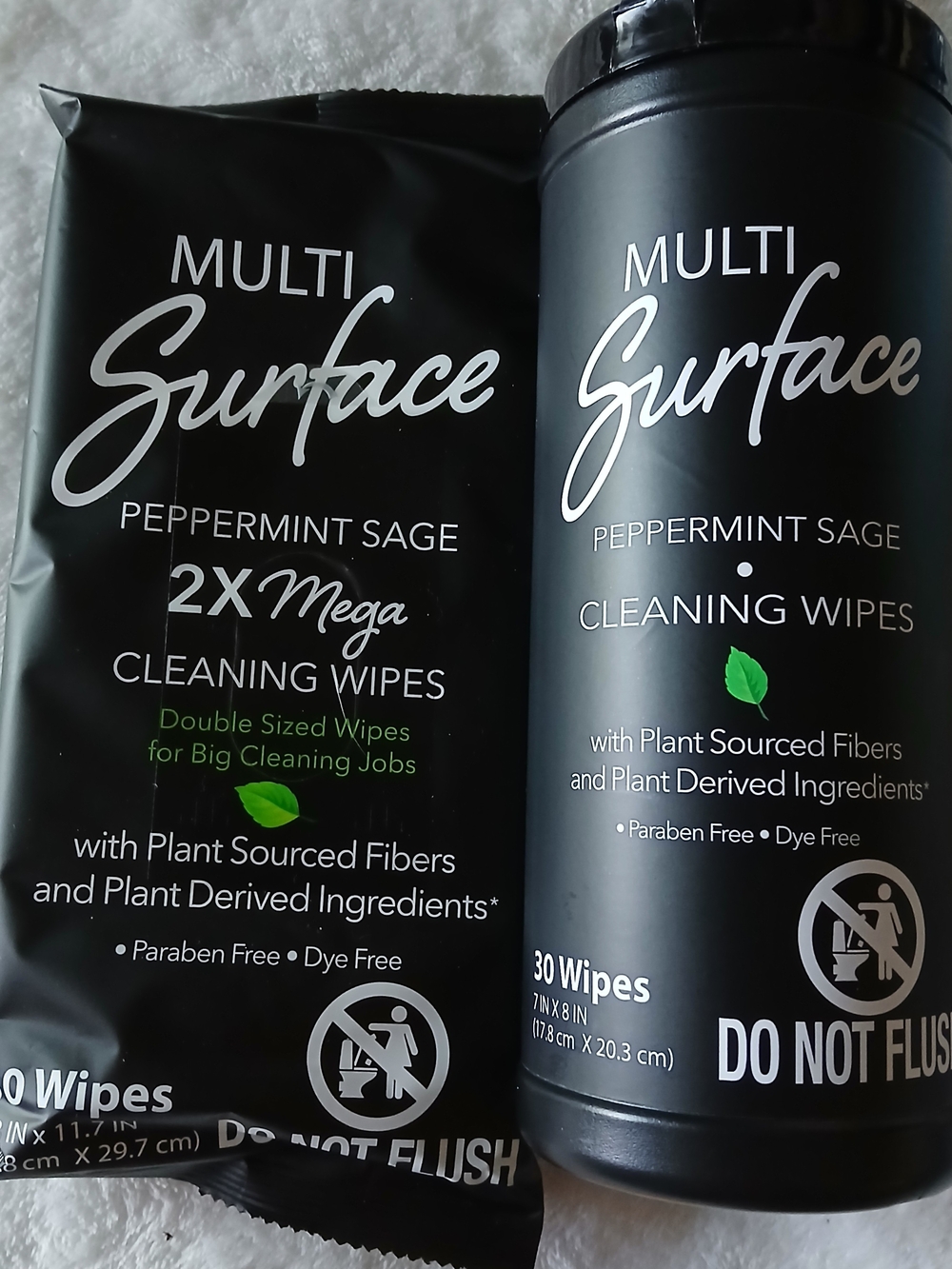 💥 Peppermint Sage PLANT BASED Cleaning Wipes - 60 COUNT